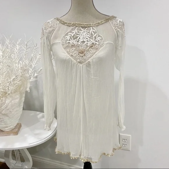 chinese dress ladies Free People Tabby Lace Mini Dress